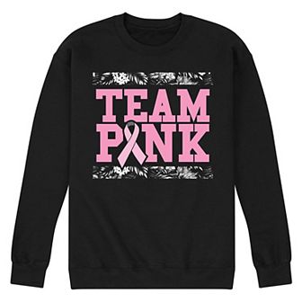 Men's Team Pink Fleece Sweatshirt