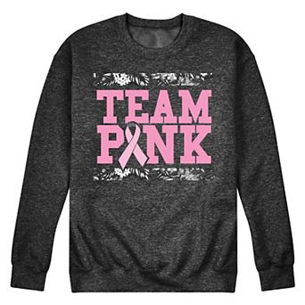 Men's Team Pink Fleece Sweatshirt