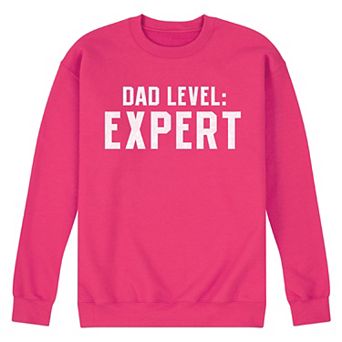 Men's Dad Level Expert Fleece Sweatshirt