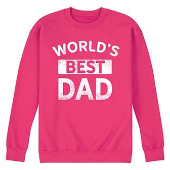 Men's Worlds Best Dad Fleece Sweatshirt