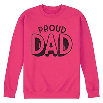 Men's Proud Dad Fleece Sweatshirt