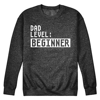 Men's Dad level Beginner Fleece Sweatshirt