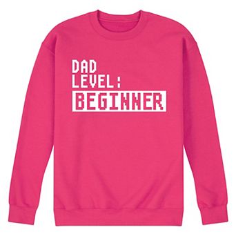 Men's Dad level Beginner Fleece Sweatshirt