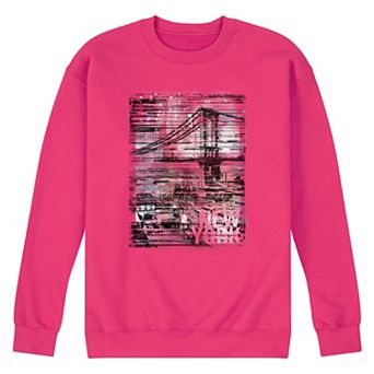 Men's Bridge Stripes Fleece Sweatshirt