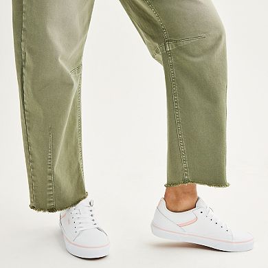 Juniors SO® High-Rise Barrel Leg Pants