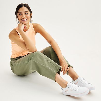 Juniors SO® High-Rise Barrel Leg Pants