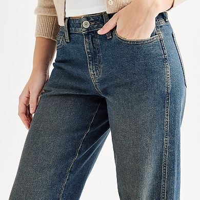 Juniors' SO® Low Rise Baggy Jeans