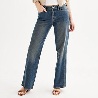 Juniors' SO® Low Rise Baggy Jeans