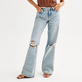 Juniors' SO® Low Rise Baggy Jeans