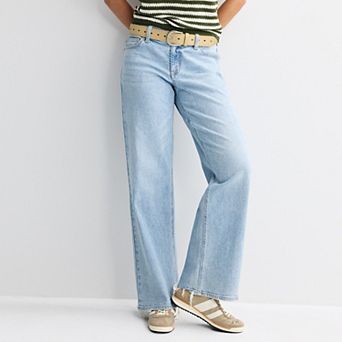 Juniors' SO® Low Rise Baggy Jeans