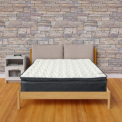 Continental Sleep, 9-inch Hybrid Pocket Spring Mattress In A Box Pressure Relieving.