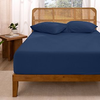 100% Organic Cotton Jersey Fitted Sheet