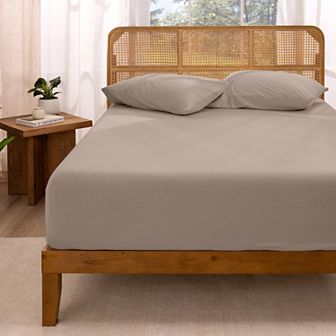 100% Organic Cotton Jersey Fitted Sheet