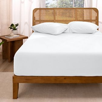 100% Organic Cotton Jersey Fitted Sheet