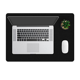 Zbrands Leather Desk Mat Pad Blotter Protector, Extended Non-slip Rectangular