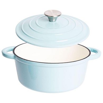 Lexi Home 2.8 Qt Round Enameled Dutch Oven