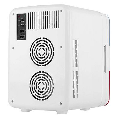 Cooluli Retro Coca-cola Mini Fridge For Bedroom - Car, Office Desk & College Dorm Room - 10l/12 Can