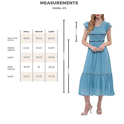 a line midi dress casual Casual Work Dress main image 1