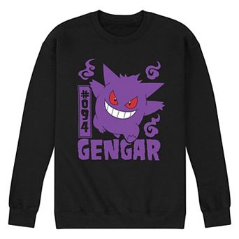 Men's Pokémon Gengar Fleece Sweatshirt