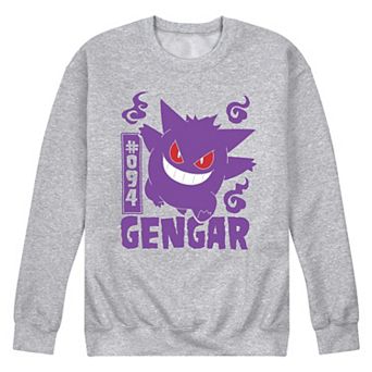 Men's Pokémon Gengar Fleece Sweatshirt