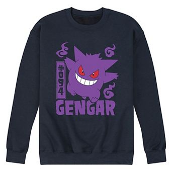Men's Pokémon Gengar Fleece Sweatshirt