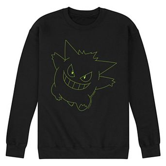 Men's Pokémon Gengar Big Face Fleece Sweatshirt