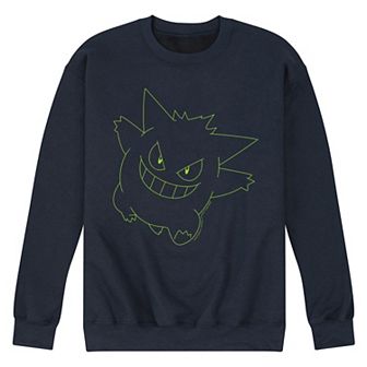 Men's Pokémon Gengar Big Face Fleece Sweatshirt