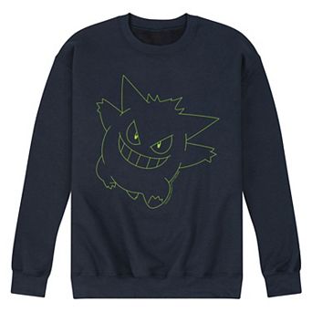 Men's Pokémon Gengar Big Face Fleece Sweatshirt