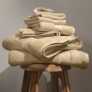 Certified Organic Cotton 6-piece Bath Towel Set