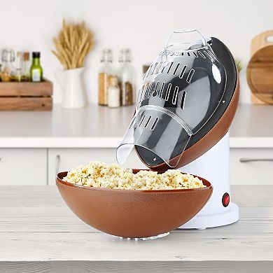 Brentwood Football 8-Cup Hot Air Popcorn Maker