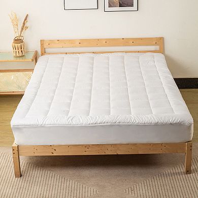 Continental Sleep, 1-inch Quilted Fitted Fluffy & Soft Mattress Pad.