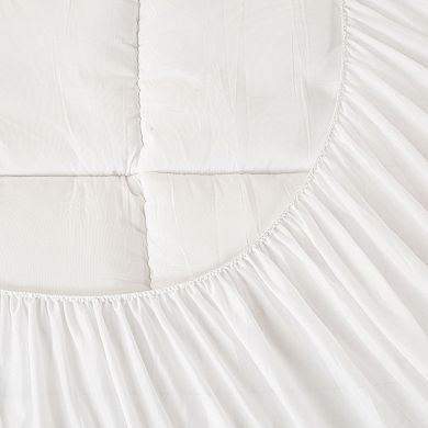 Continental Sleep, 3-inch Quilted Fitted Fluffy & Soft Mattress Pad.