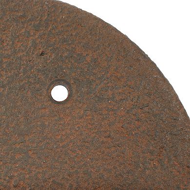 Sunnydaze 12 In Round Wall-mounted Outdoor Planter - Dark Brown - Set Of 4