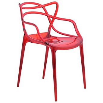LeisureMod Milan Modern Wire Design Chair