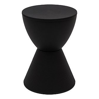 Leisuremod Modern Round Boyd Side Table