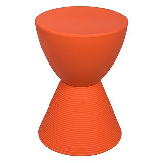 Leisuremod Modern Round Boyd Side Table
