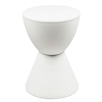 Leisuremod Modern Round Boyd Side Table