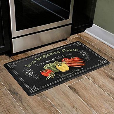 20"x36" Anti-Fatigue Embossed Floor Mat (Les Legumes)