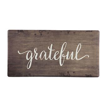 20"x39" Anti-Fatigue Embossed Floor Mat (Grateful)