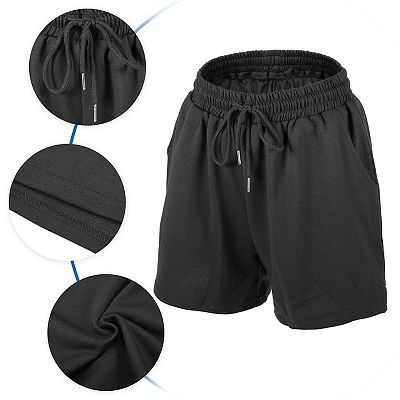 Women s Flowy Running Shorts Casual High Waisted Workout Shorts