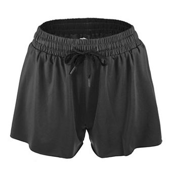 Women's Flowy Casual High Waisted Workout Running Shorts