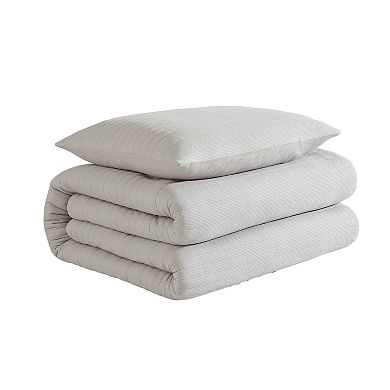 Aeropostale Heather Jersey Knit Comforter Set and Duffel Bag