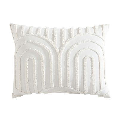 Aeropostale Rainbow Tufted Comforter Set with Duffle Bag
