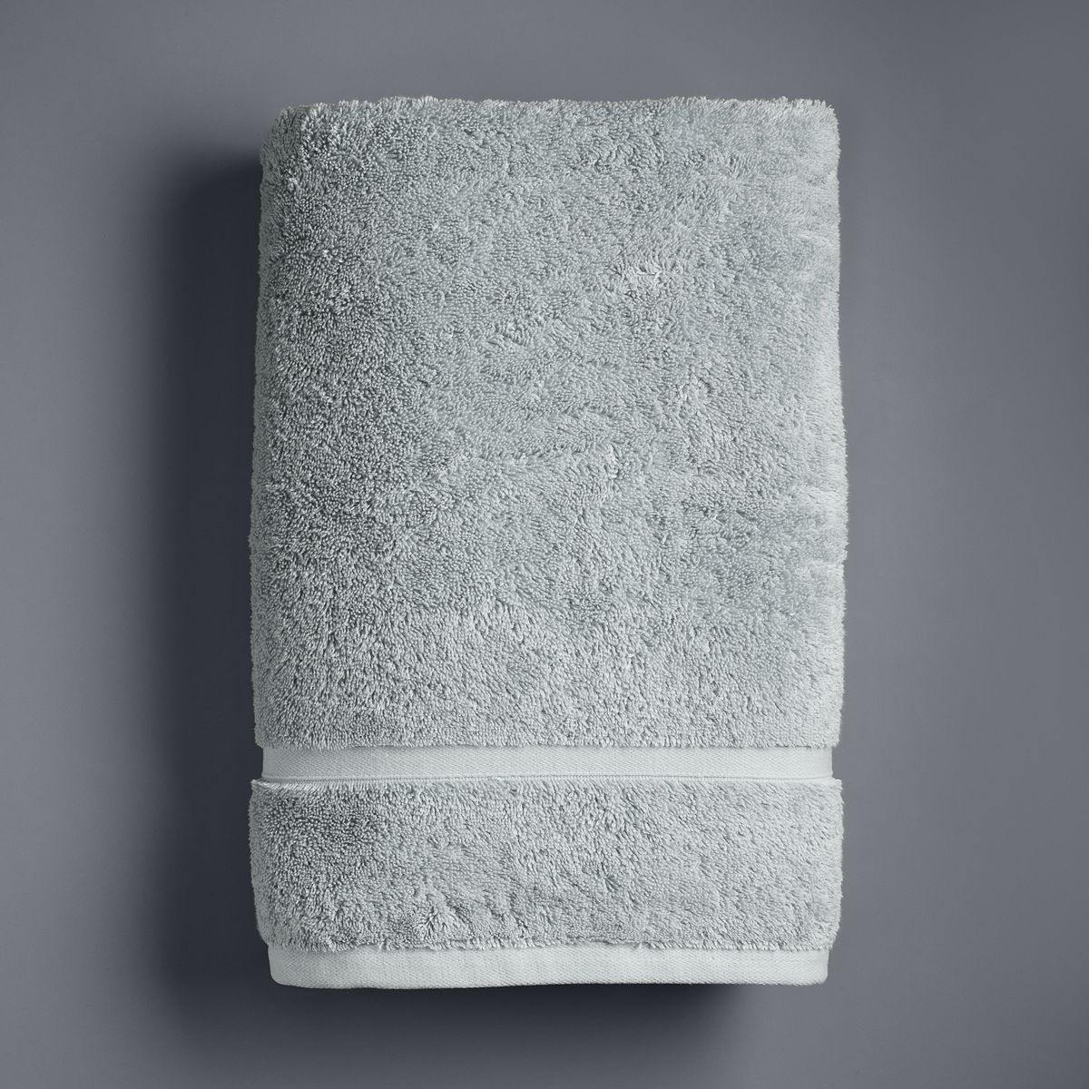 Simply Vera Vera Wang Egyptian Cotton Bath Towel, Bath Sheet, Hand Towel or Washcloth - Silver, BATH TOWEL