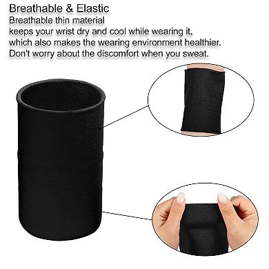 2 Pair Wrist Bands Wrist Compression Sleeves For Women And Men