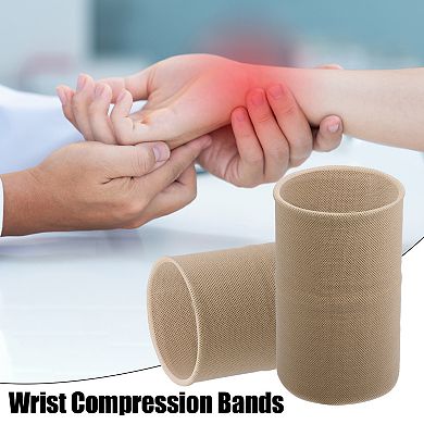2 Pair Wrist Bands Wrist Compression Sleeves For Women And Men