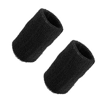 Pair Sweat Absorbing Wrist Sweatbands Athletic Cotton Terry Cloth