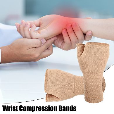 1 Pair Wrist Support Sleeves Wrist Compression Sleeves Unisex