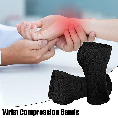 Pair Wrist Support Sleeves Wrist Compression Sleeves Unisex