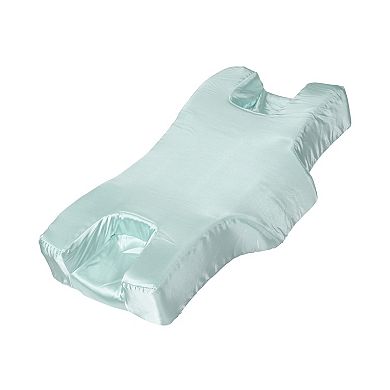 Memory Foam Pillow For Neck And Shoulder Pain Ease Sleep Pillow Satin
